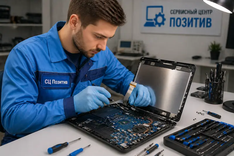 Ремонт шлейфа матрицы ноутбука в Кемерово