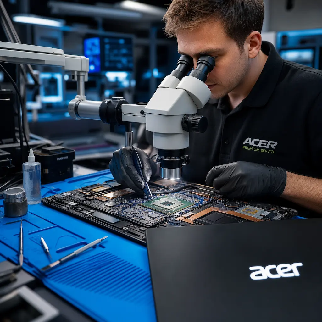 Замена видеокарты ноутбука Acer в Кемерово