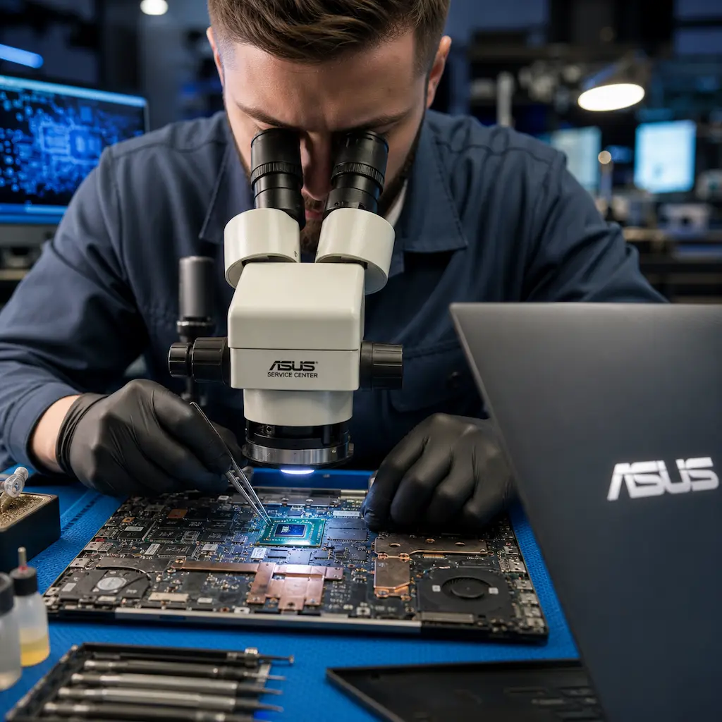 Замена видеокарты ноутбука Asus в Кемерово