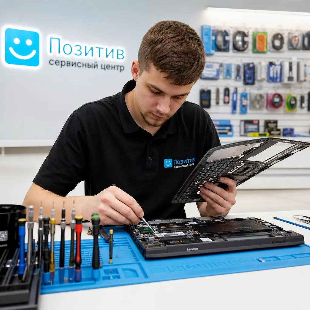 заменить клавиатуру на ноутбуке Lenovo в Кемерово
