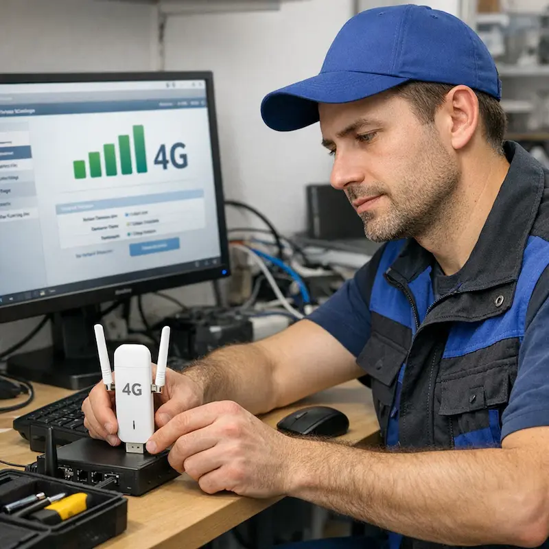 Настройка LTE модема в Кемерово