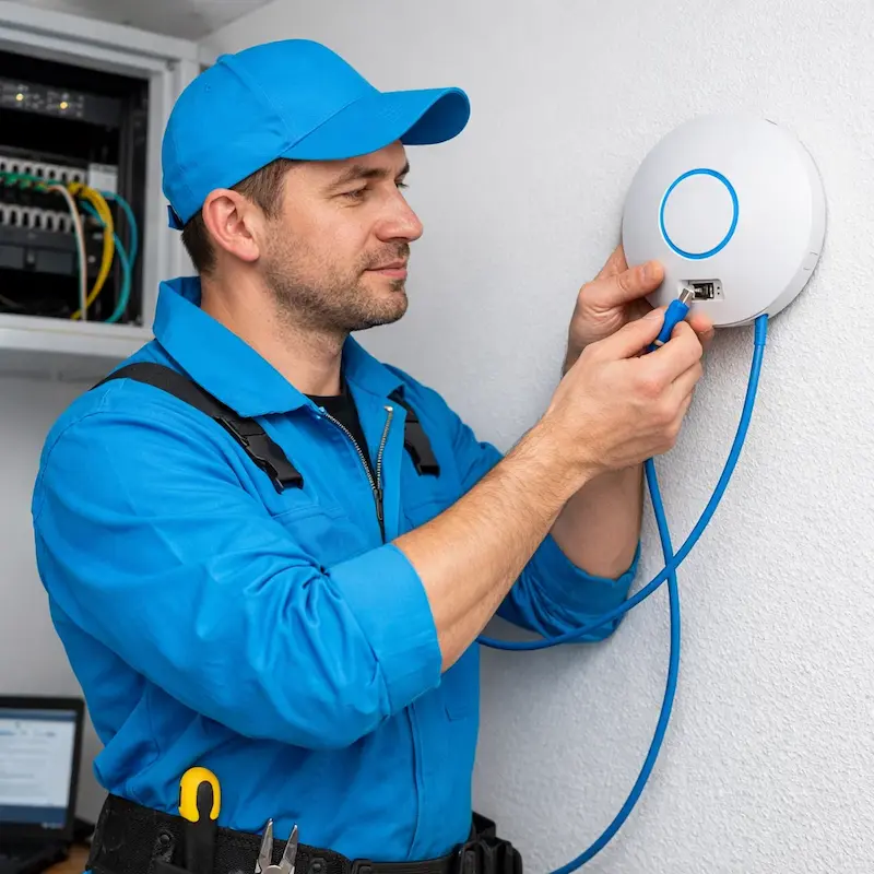 Подключение точки доступа в Кемерово