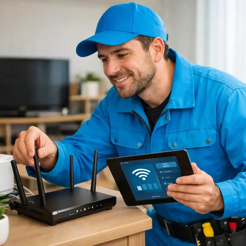 Настройка Wi-Fi для квартиры, дома и офиса в Кемерово