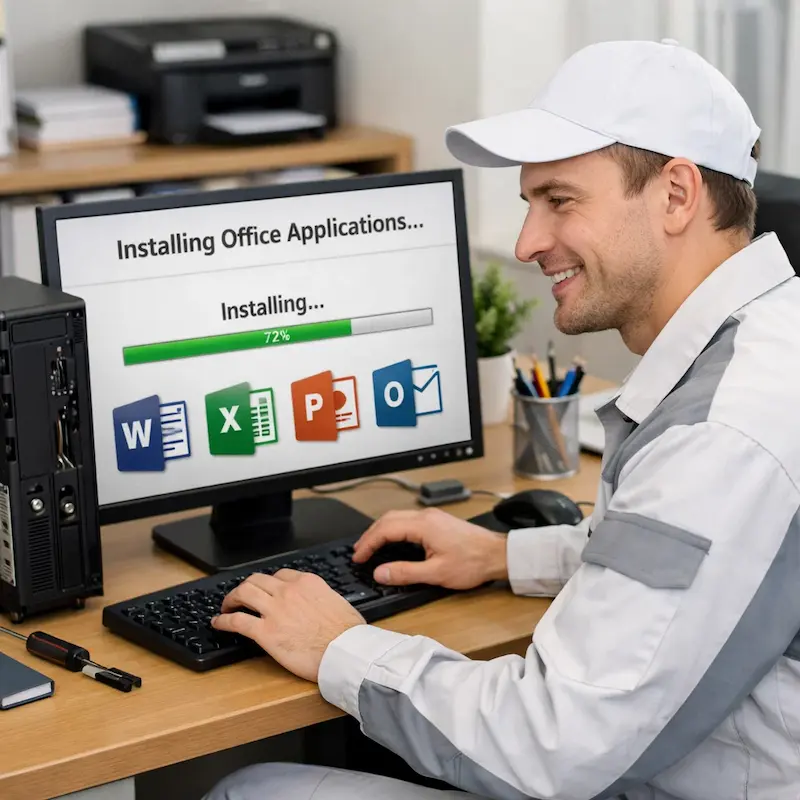 Установка и настройка программ на компьютере в Кемерово