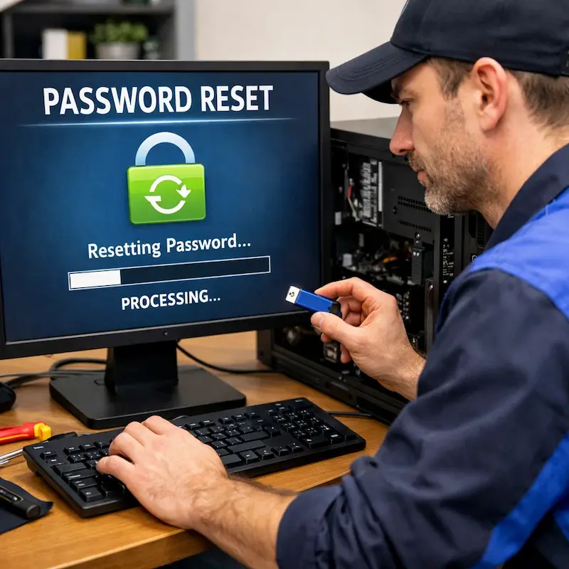 Удаление пароля на компьютере в Кемерово