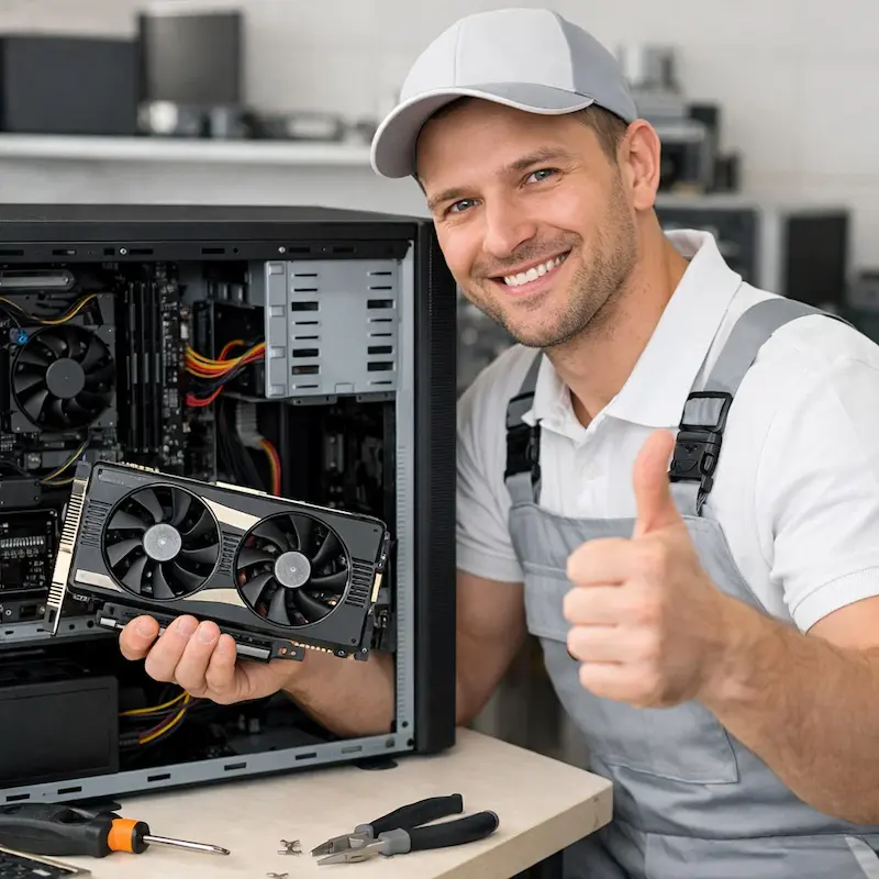 Замена видеокарты ПК в Кемерово